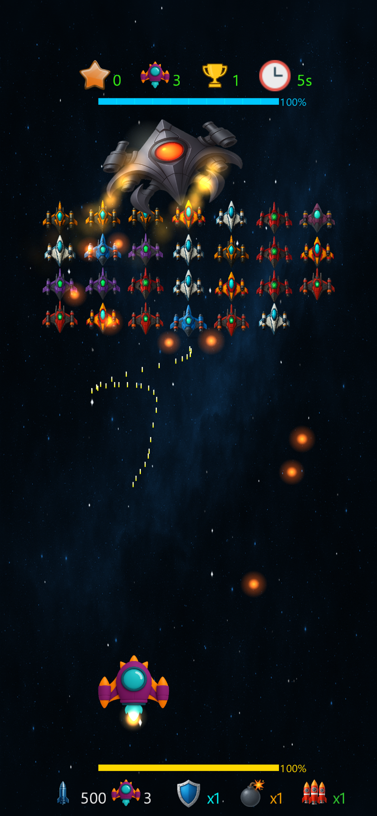 Galactic Force X Ultimate gameplay screenshot 4